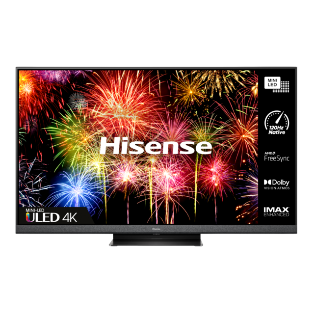 Hisense 65U8HQTUK 65inch 4K UHD HDR Mini-LED ULED Smart TV