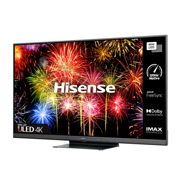 Hisense 65U8HQTUK 65inch 4K UHD HDR Mini-LED ULED Smart TV