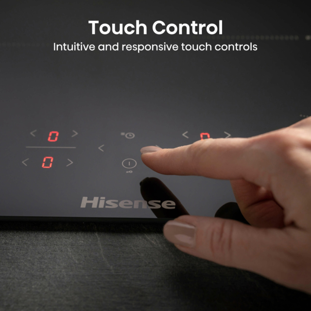 Hisense HI6401BSC 59.5cm Induction Hob - Black