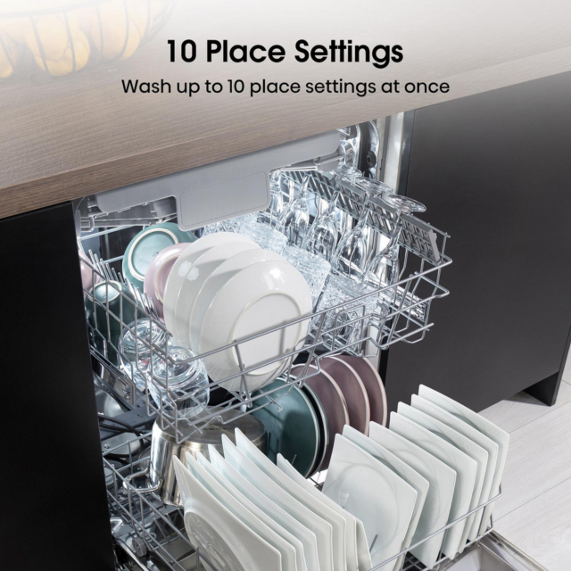 Hisense HS523E15BUK Slimline Dishwasher 10 Place Settings