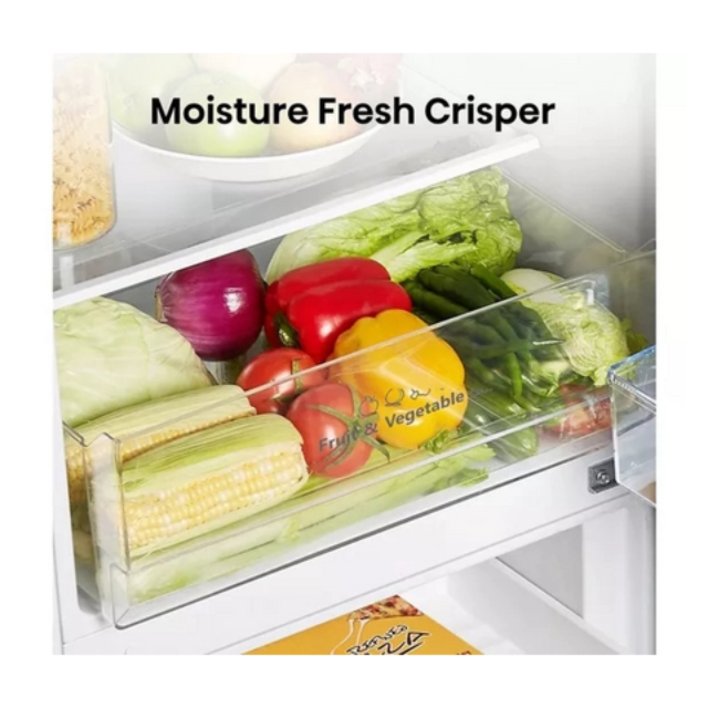 Hisense RB327N4BCE 50/50 Total No Frost Fridge Freezer - Stainless Steel