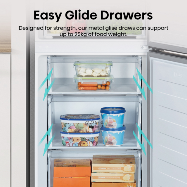 Hisense RB395N4BCE 60/40 Frost-Free Fridge Freezer