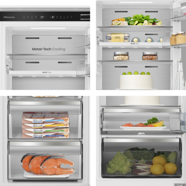 Hisense RB5B250SSWC1 Integrated 60/40 Smart Fridge Freezer