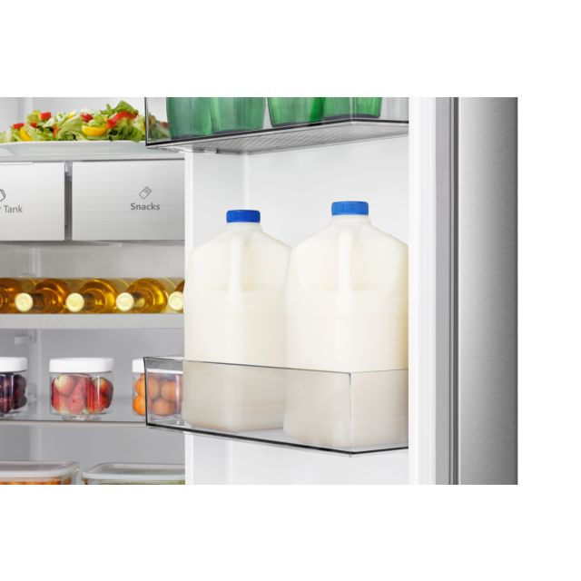 Hisense RS818N4TIF 91cm Frost Free Fridge Freezer - Stainless Steel