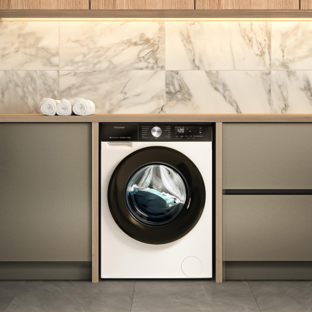 Hisense WF3S1043BW3 10.5Kg 1400 Spin Washing Machine - White