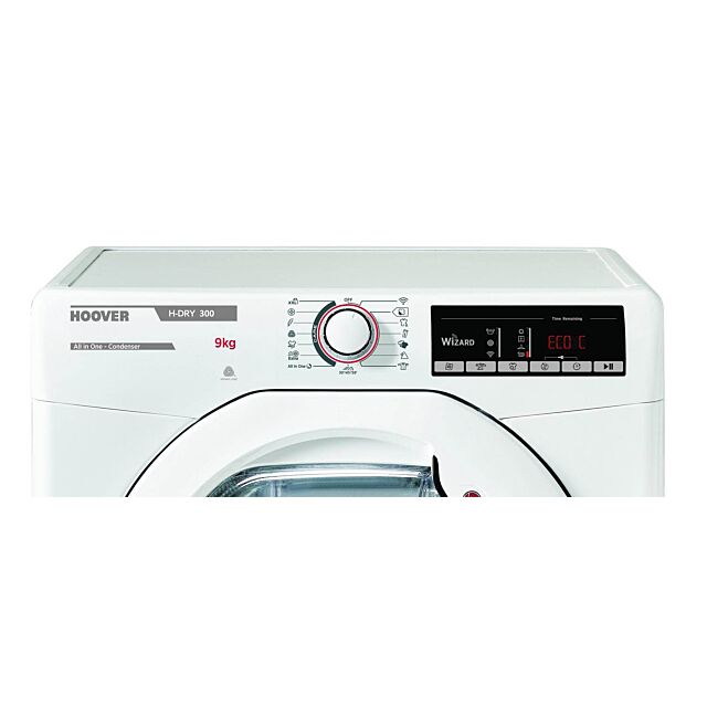 Hoover HLXC9TE 9kg Condenser Tumble Dryer - White