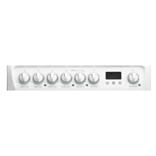 Hotpoint 60HEPS 60cm Double Oven Ceramic White