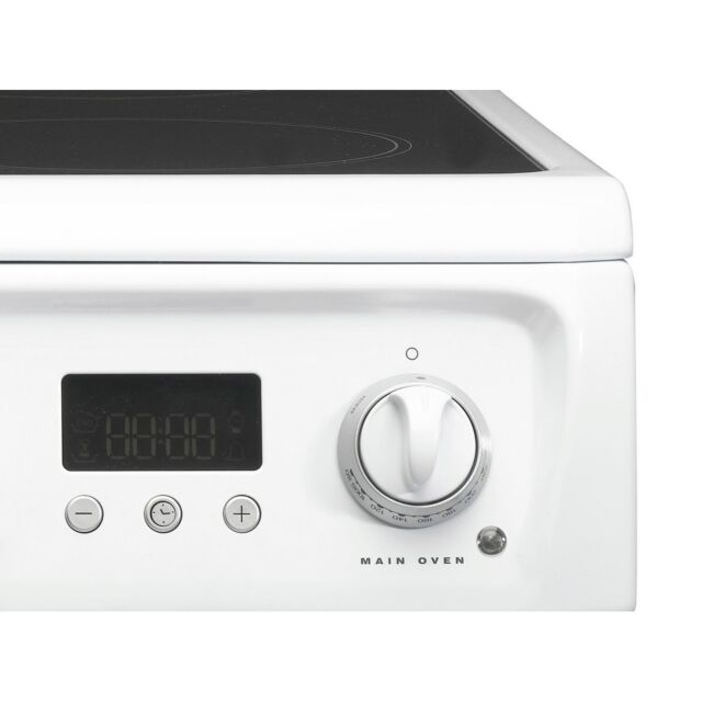 Hotpoint 60HEPS 60cm Double Oven Ceramic White