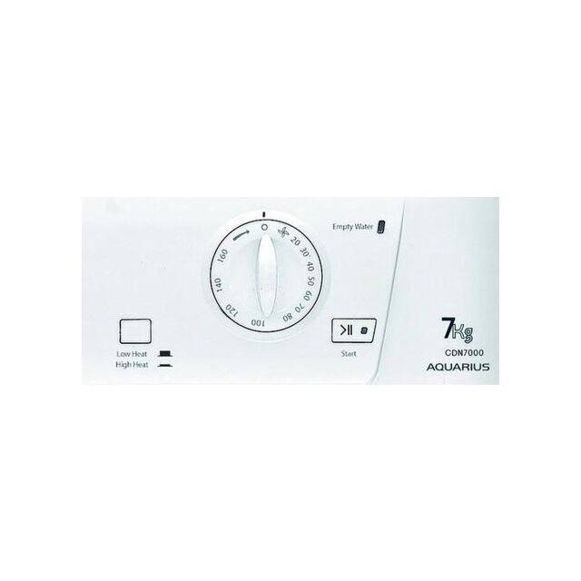 Hotpoint CDN7000BP 7kg Condenser Tumble Dryer - White