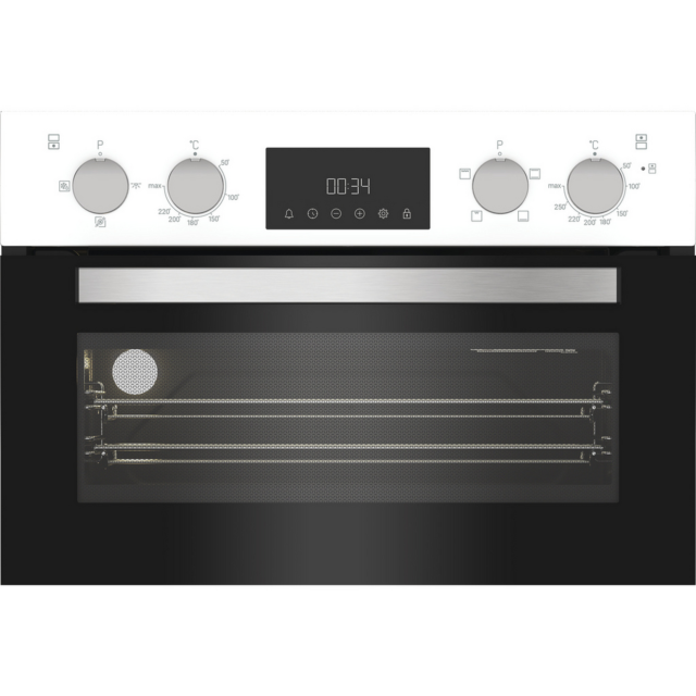 Hotpoint DIH10DW 89cm Electric Built-In Double Oven White