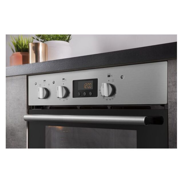 Hotpoint DU2540IX Built Under Double Oven