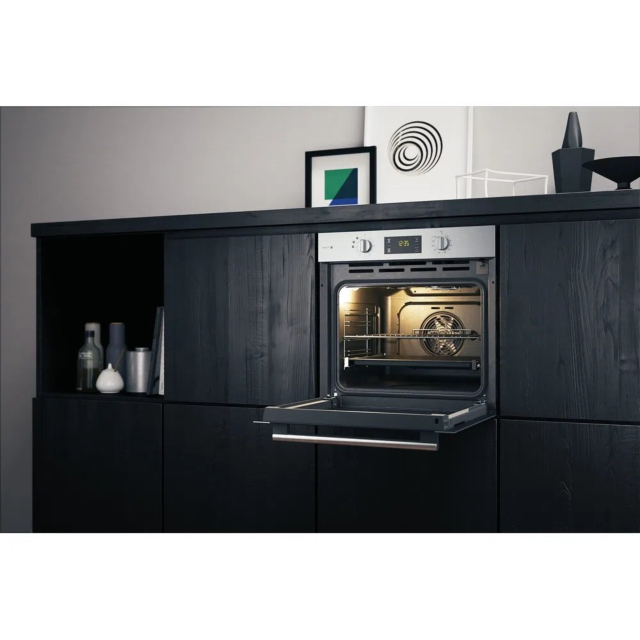 Hotpoint FA4S544IXH 59.5cm Built In Electric Single Oven - Inox