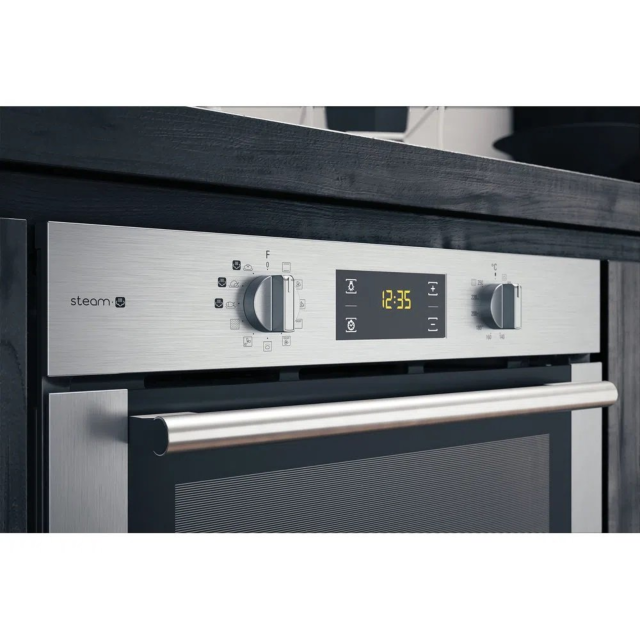 Hotpoint FA4S544IXH 59.5cm Built In Electric Single Oven - Inox