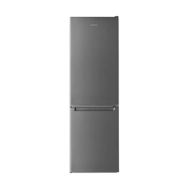 Hotpoint H1NT811EOX1 59.5cm 60/40 Manual Fridge Freezer - Stainless Steel
