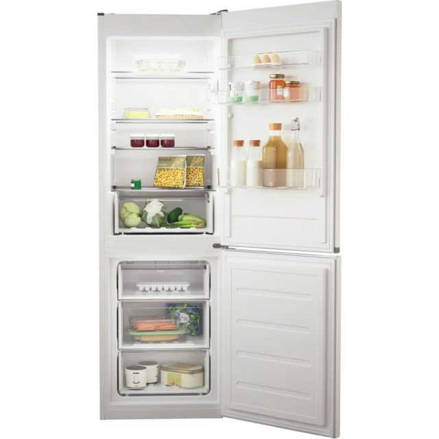 Hotpoint H1NT811EW1 59.5cm 70/30 Static Fridge Freezer - White