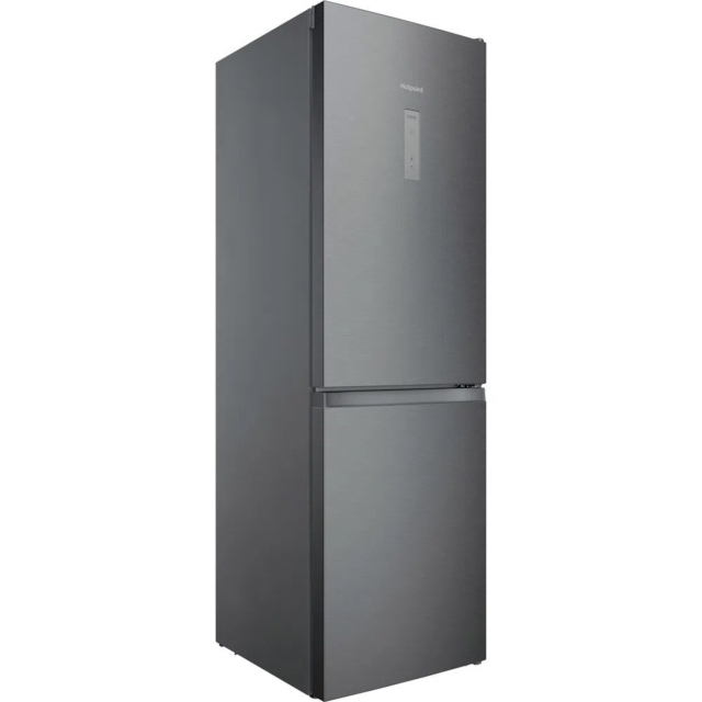 Hotpoint H5X82OSX 59.6cm 60/40 Frost Free Fridge Freezer - Saturn Steel