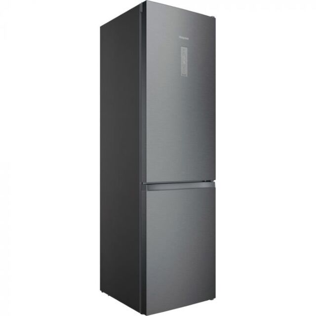 Hotpoint H7X93TSXM 59.6cm 60/40 Freestanding Frost Free Fridge Freezer - Steel