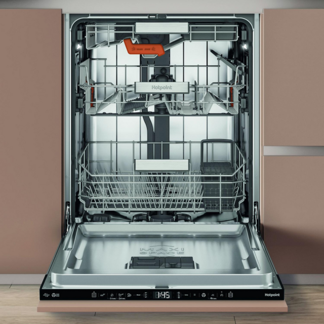 Hotpoint H8IB15M4TS Integrated Dishwasher 15 Place Settings