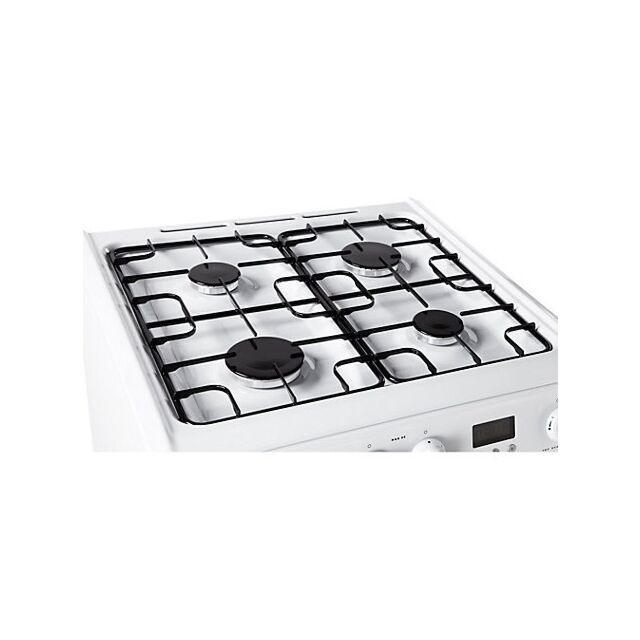 Hotpoint HAG60P 60cm Double Oven Gas Cooker White