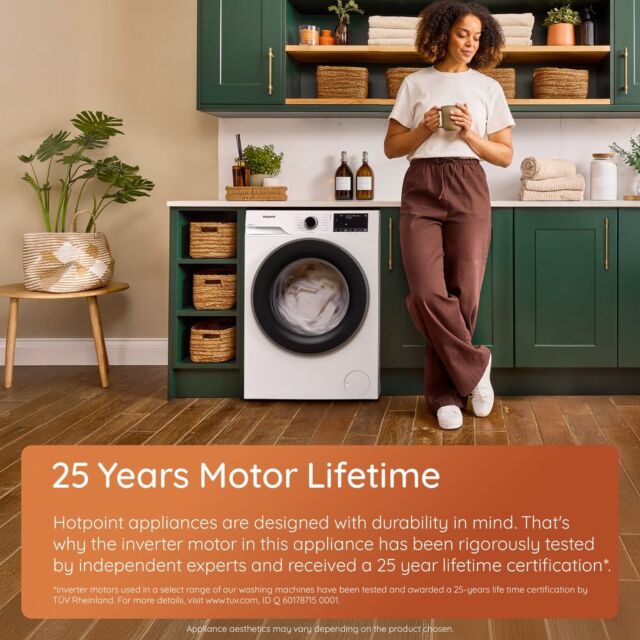 Hotpoint HB93GCAREUK A-30%, 9Kg, 1400 Rpm, Large Black, -, Ds7, Fabric Care, Colorcare, Pet Hair Car