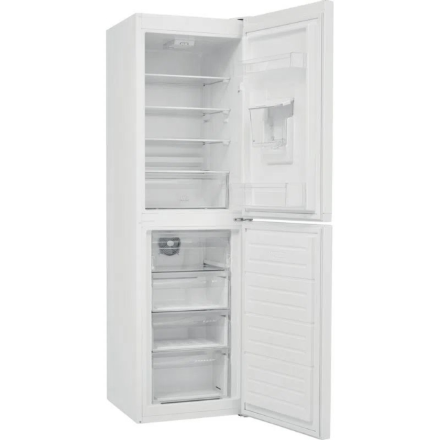 Indesit HBNF55181WAQUA 54cm 50/50 Frost Free Fridge Freezer - White
