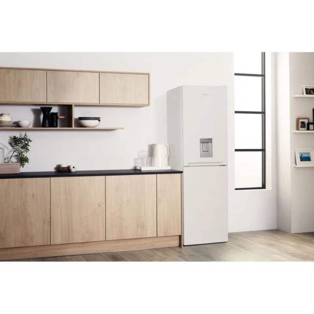 Indesit HBNF55181WAQUA 54cm 50/50 Frost Free Fridge Freezer - White