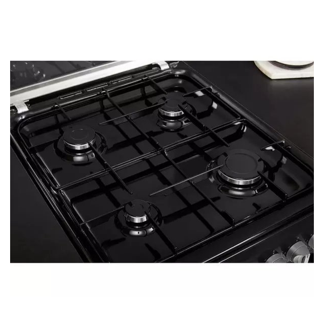Hotpoint HD5G00CCBK 50cm Gas Cooker with Lid - Black