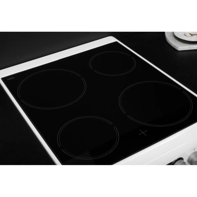 Hotpoint HD5V93CCW/UK 50Cm Ceramic Electric Cooker with Double Oven