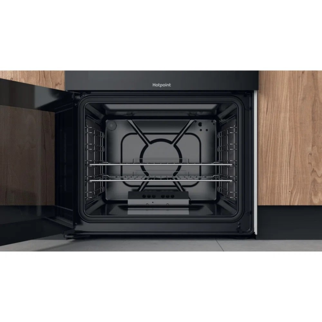 Hotpoint HD67G02CCW 60cm Double Gas Cooker