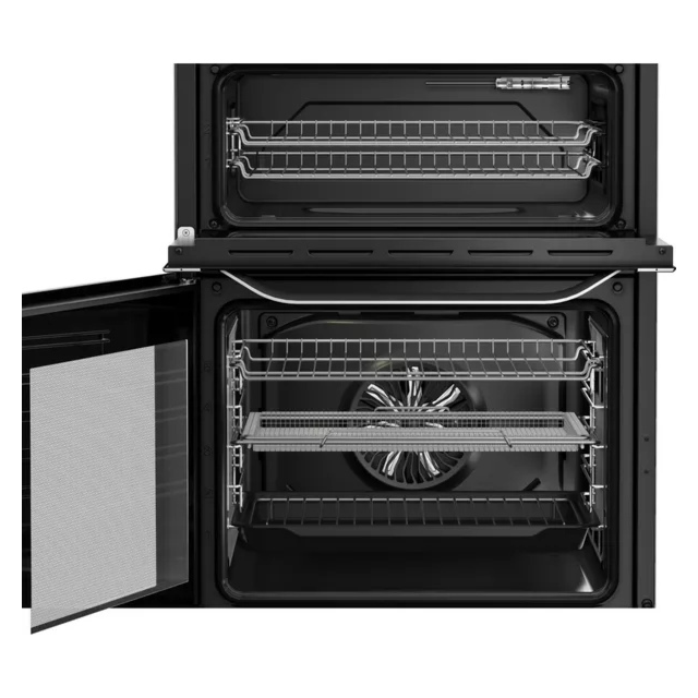 Hotpoint HDE6VDCASX 60cm Double Electric Ceramic Cooker