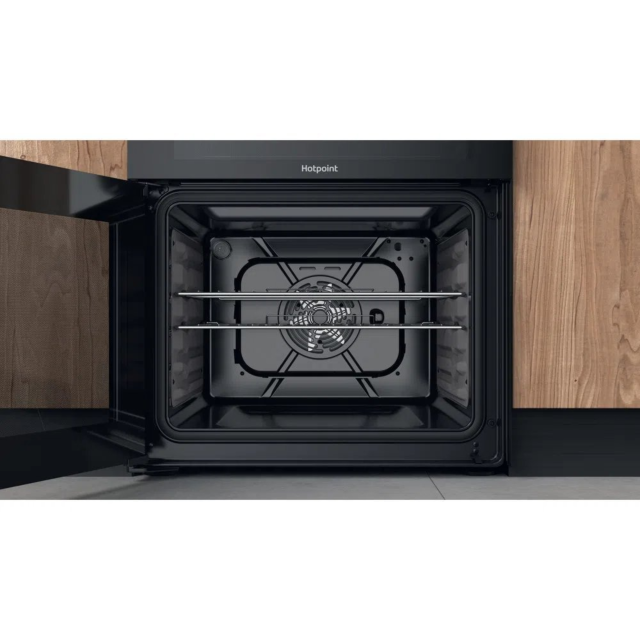 Hotpoint HDM67G9C2CSB Double Dual Fuel Cooker