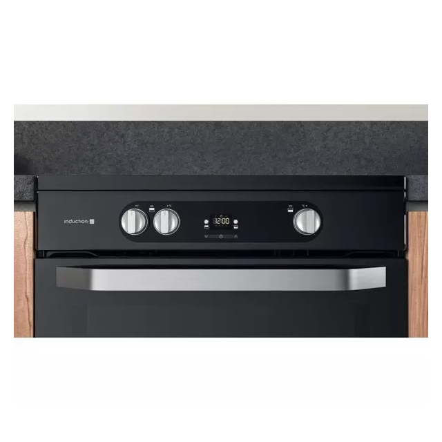 Hotpoint HDM67I9H2CB 60cm Induction Electric Cooker - Black
