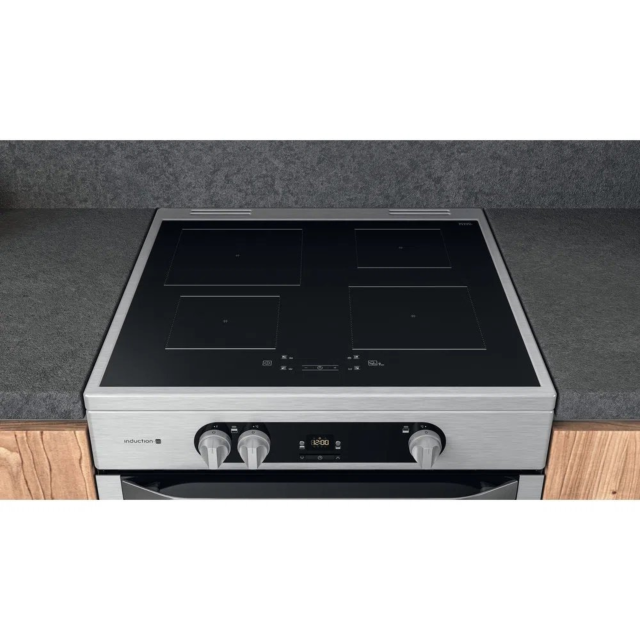 Hotpoint HDM67I9H2CX 60cm Electric Induction Cooker - Stainless Steel