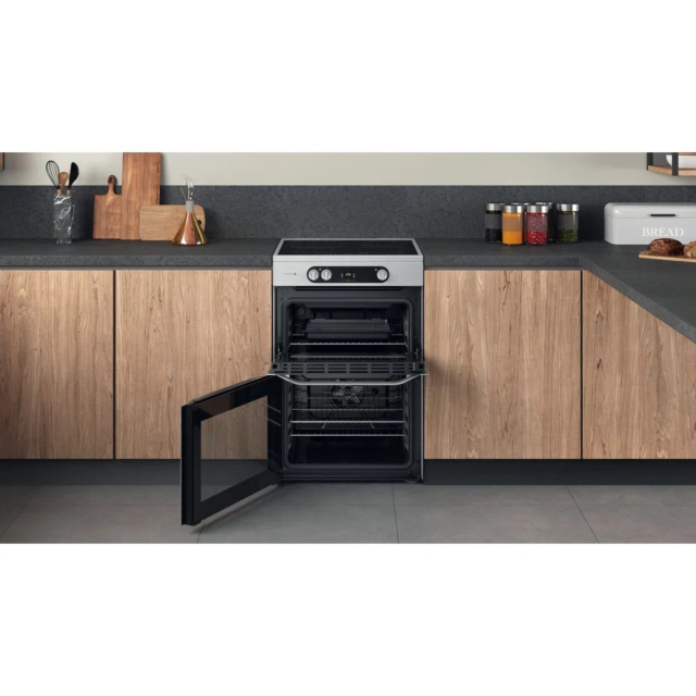 Hotpoint HDM67I9H2CX 60cm Electric Induction Cooker - Stainless Steel