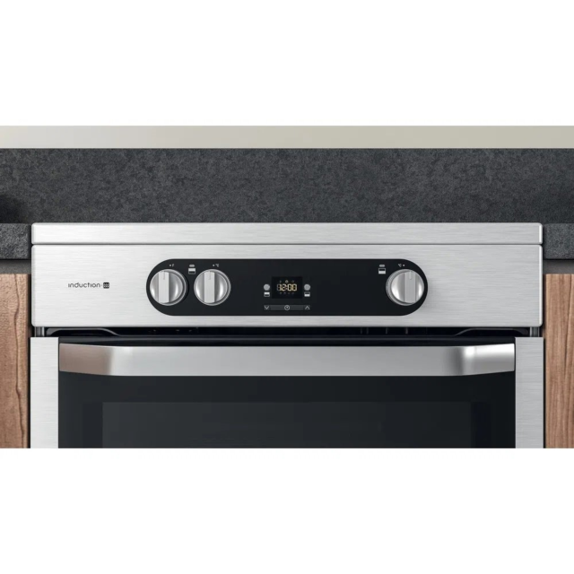 Hotpoint HDM67I9H2CX 60cm Electric Induction Cooker - Stainless Steel