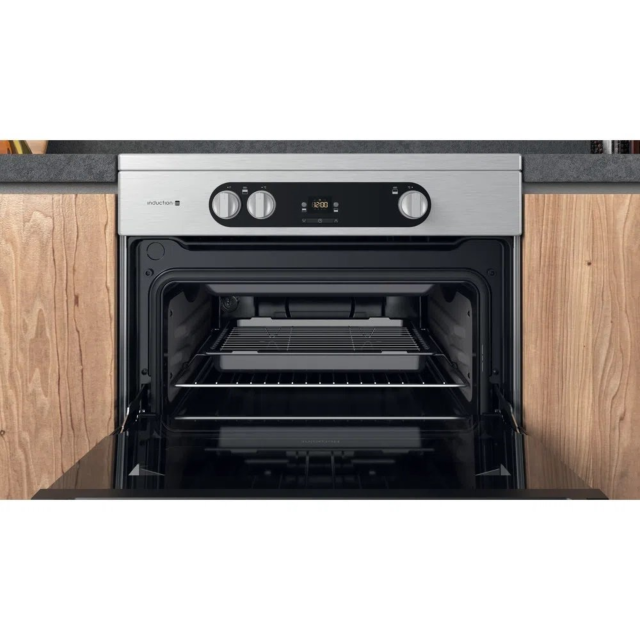 Hotpoint HDM67I9H2CX 60cm Electric Induction Cooker - Stainless Steel