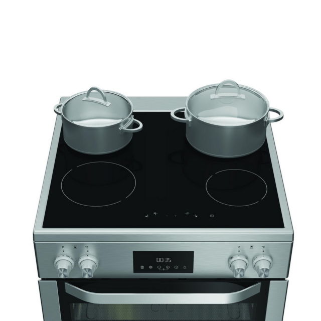 Hotpoint HDME6VDC2AX 60cm Double Oven Electric Cooker