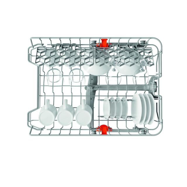 Hotpoint HF9E1B19BUK Freestanding Slimline Dishwasher Black