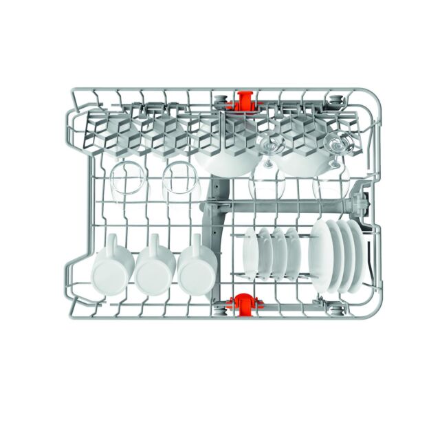 Hotpoint HF9E1B19SUK Freestanding Slimline Dishwasher Silver