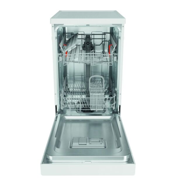 Hotpoint HF9E1B19UK Freestanding Slimline Dishwasher White