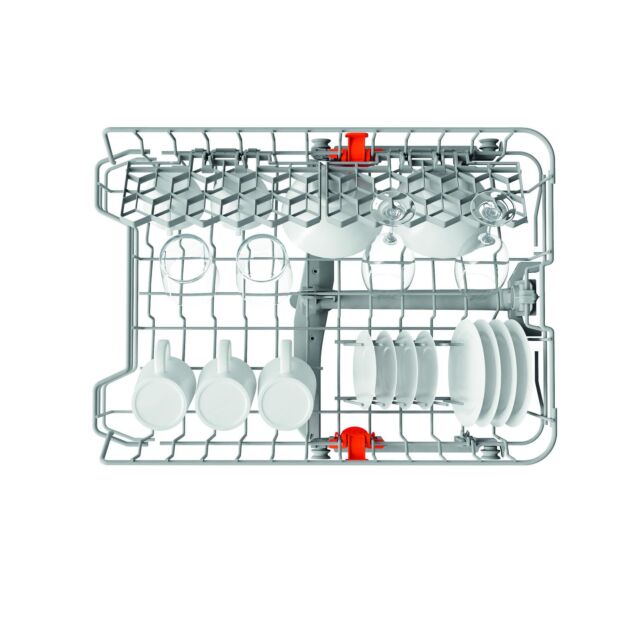 Hotpoint HF9E1B19UK Freestanding Slimline Dishwasher White