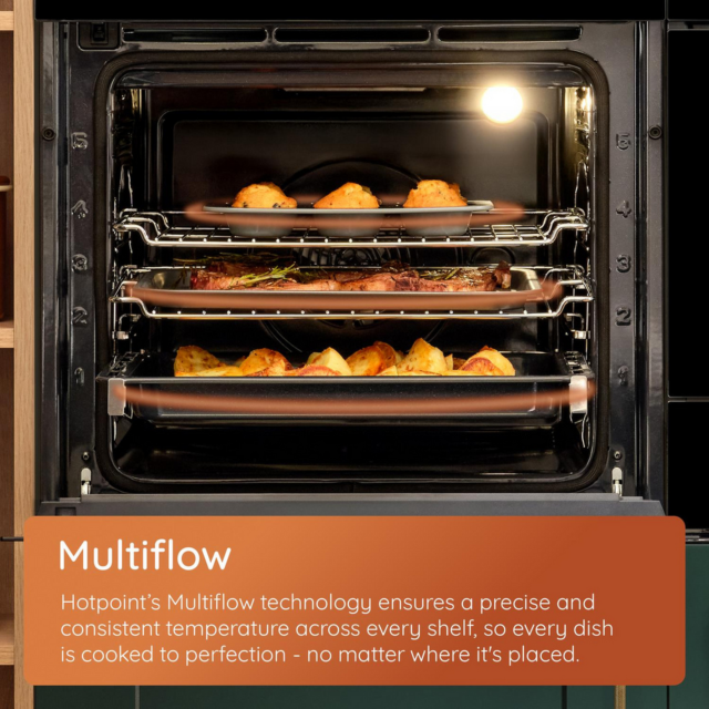 Hotpoint HO255HXUK Built-In Electric Oven Stainless Steel