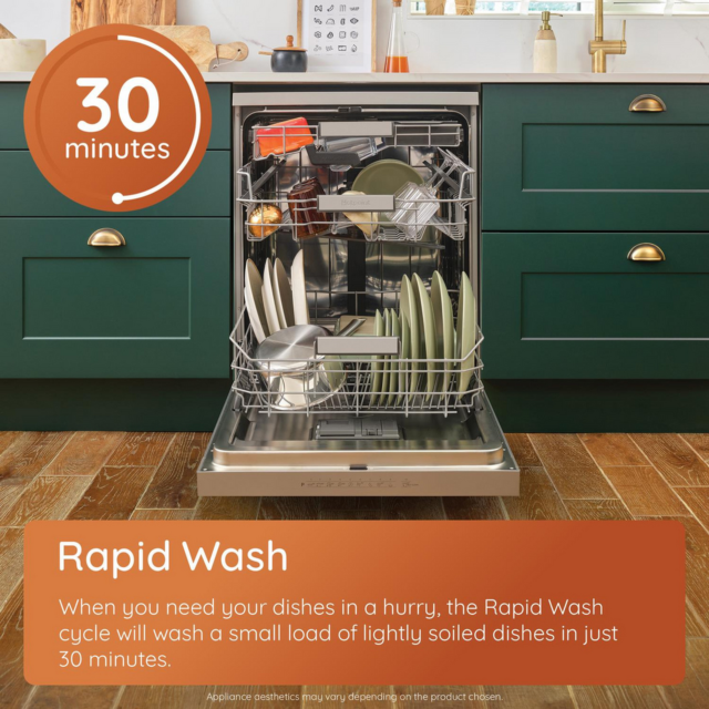 Hotpoint HP2FE10CS90WUK Slimline Dishwasher 10 Place Settings