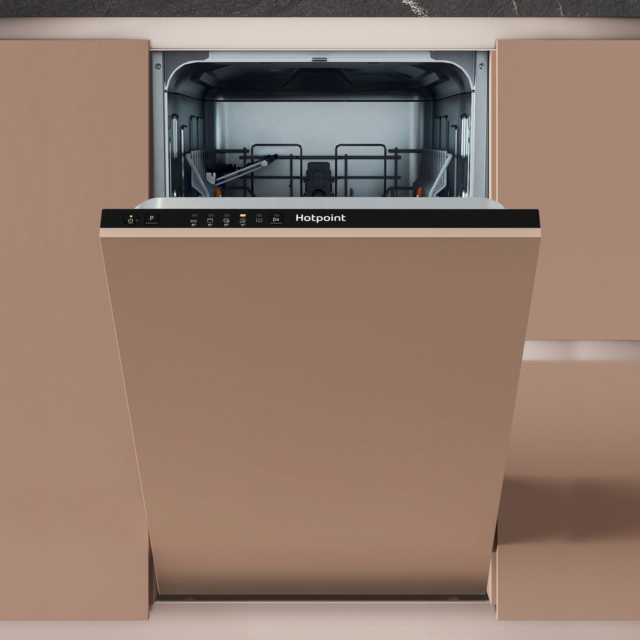 Hotpoint HP2ID10CS80UK Slimline Dishwasher, 10 Settings