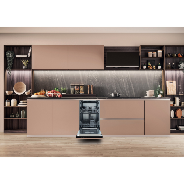 Hotpoint HP2ID10CS80UK Slimline Dishwasher, 10 Settings
