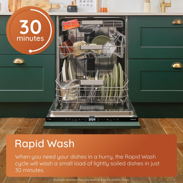 Hotpoint HP2IE10CS80UK Slimline Integrated Dishwasher