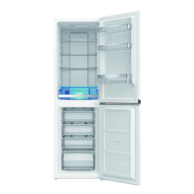 Hotpoint HPKF3241W4UK 54.5cm 50/50 Fridge Freezer White