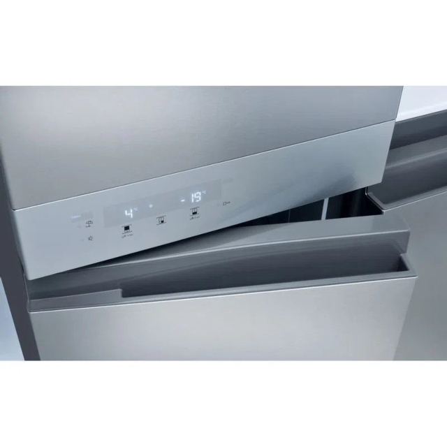 Hotpoint HQ9B1L1 90.8cm 60/40 Frost Free American Style Fridge Freezer - Inox