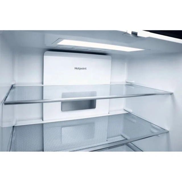 Hotpoint HQ9B1L1 90.8cm 60/40 Frost Free American Style Fridge Freezer - Inox