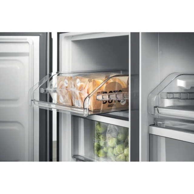 Hotpoint HQ9B1L1 90.8cm 60/40 Frost Free American Style Fridge Freezer - Inox